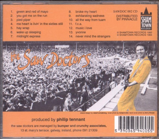 The Saw Doctors - All the Way from Tuam [CD]