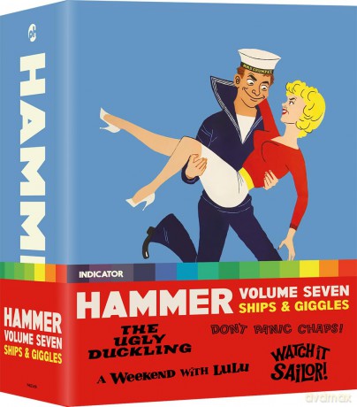 Hammer Volume 7 - Ships and Giggles: The Ugly Duckling / Don?t Panic Chaps / A Weekend with Lulu / Watch it, Sailor! [4xBlu-Ray]