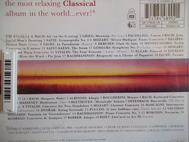 The Most Relaxing Classical Album In The World [CD]
