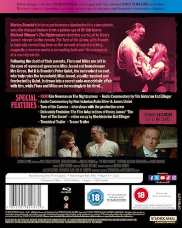 The Nightcomers (Koszmary) [Blu-Ray]