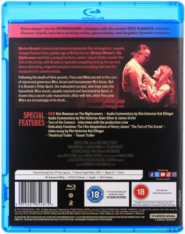 The Nightcomers (Koszmary) [Blu-Ray]