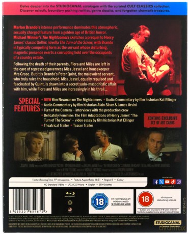The Nightcomers (Koszmary) [Blu-Ray]