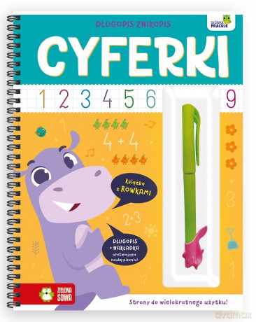Cyferki. Długopis znikopis [KSIĄŻKA]