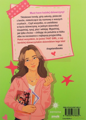 I'm Just a Girl Journal - Agata Gładysz [KSIĄŻKA]