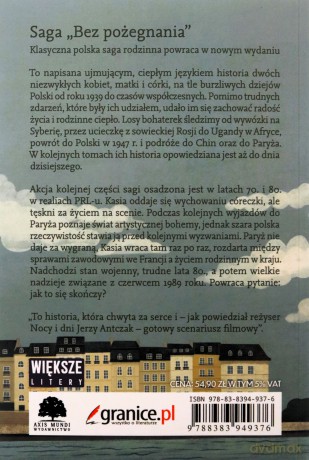 Jak to się skończy. Saga bez pożegnania (Tom 6) Duże Litery - Barbara Rybałtowska [KSIĄŻKA]