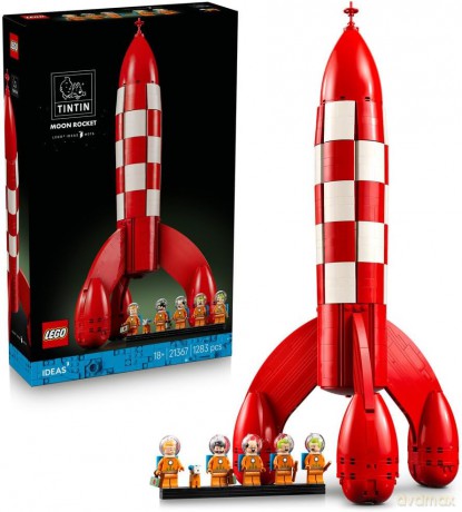 LEGO Ideas Tintin i Rakieta na księżyc 21367 [KLOCKI]