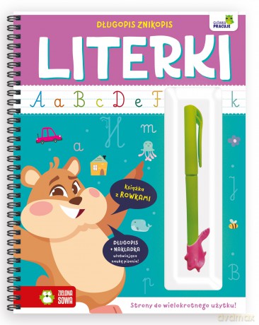 Literki. Długopis znikopis [KSIĄŻKA]