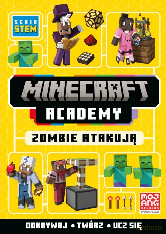 Minecraft Academy. Zombie atakują. Minecraft - Tom Stone [KSIĄŻKA]
