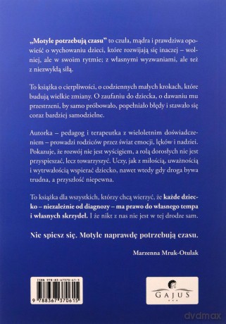 Motyle potrzebują czasu - Marzenna Mruk-Otluak [KSIĄŻKA]