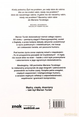 Nieobojętny. 100 portretów Mariana Turskiego - Marek Zając [KSIĄŻKA]
