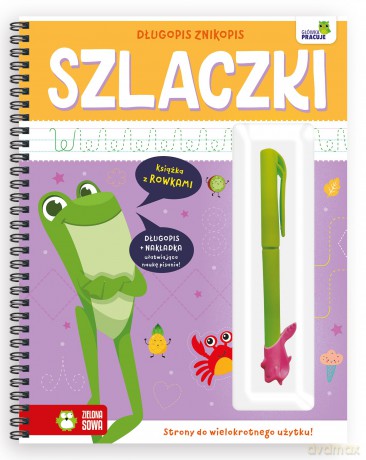 Szlaczki. Długopis znikopis [KSIĄŻKA]