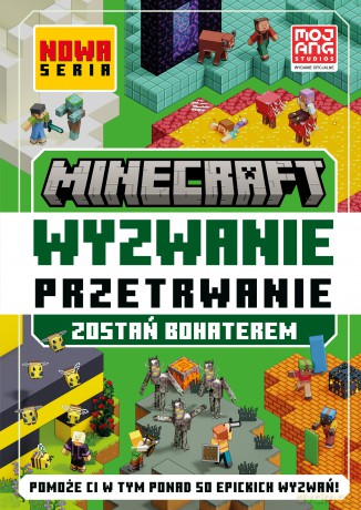 Wyzwanie przetrwanie. Zostań bohaterem. Minecraft - Tom Stone [KSIĄŻKA]