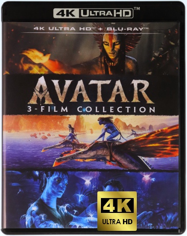 Avatar 1-3 [3xBlu-Ray 4K]+[3xBlu-Ray]