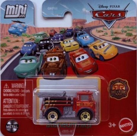 Cars Auta Mikroauto filmowych metalowych