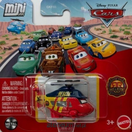 Cars Auta Mikroauto filmowych metalowych