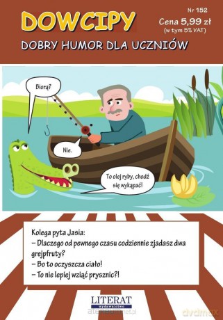 Dowcipy nr 152. Dobry humor dla uczniów - Przemysław Adamczewski [KSIĄŻKA]