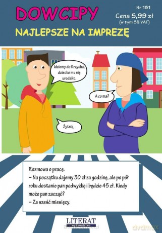 Dowcipy. Nr 151. Najlepsze na imprezę - Przemysław Adamczewski [KSIĄŻKA]