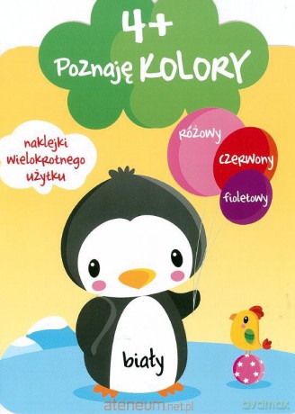 Poznaję kolory 4+ [KSIĄŻKA]