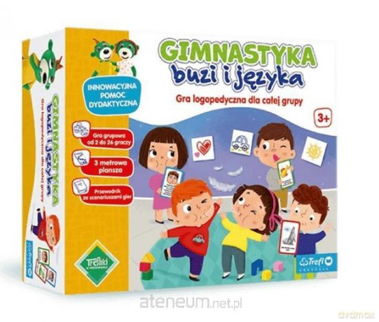 Gimnastyka buzi i języka. Gra logopedyczna [GRA]