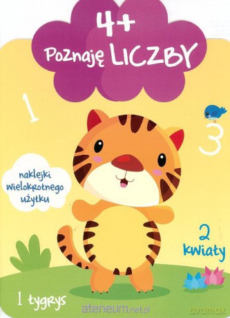 Poznaję liczby 4+ [KSIĄŻKA]