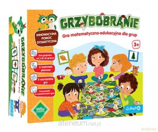Grzybobranie. Gra planszowa dla grup [GRA]