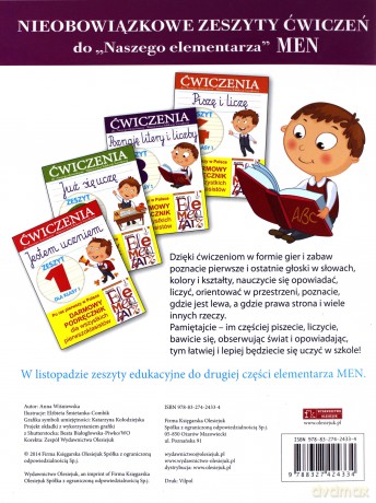 Poznaję litery i liczby. Zeszyt 3 dla klasy 1. Ćwiczenia [KSIĄŻKA]