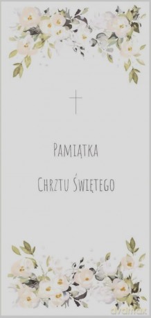 Karnet Chrzest C26 - Pamiątka Chrztu Świętego