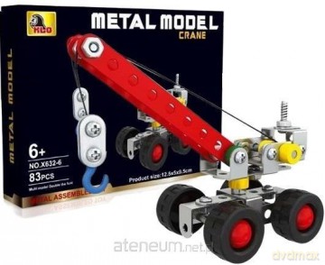 Klocki konstruktor metalowe 83 el. [KLOCKI]