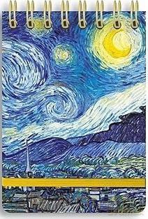 Kołonotatnik linia Gwiaździsta noc Van Gogh