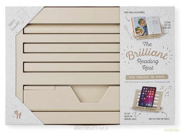 Reading Rest podstawka pod książkę/tablet kremowa