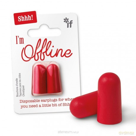 Shhh! Zatyczki do uszu - I'm Offline
