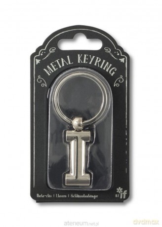 Silver Letter Keyring - brelok do kluczy litera I