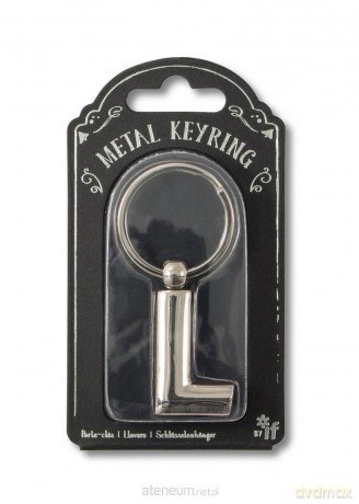 Silver Letter Keyring - brelok do kluczy litera L
