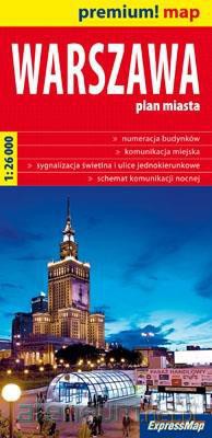 Premium! map Warszawa 1:26 000