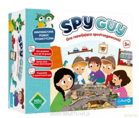 Spy Guy. Gra dla grup rozwijająca spostrzegawczość [GRA]