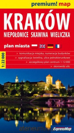 Premium! Map Kraków, Niepołomice, Skawina, Wieliczka
