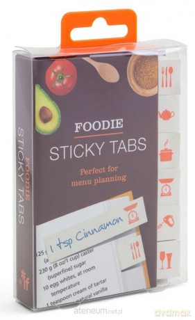 Sticki Tabs - Jedzenie (przyklejane fiszki)