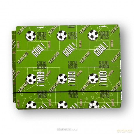 Teczka łamana A4 na gumkę T0128 Goal! mat