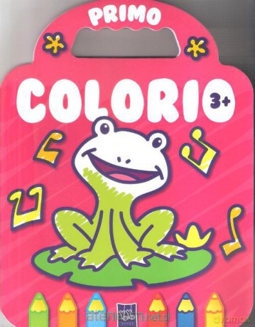 Primo Colorio 3+ różowa [KSIĄŻKA]