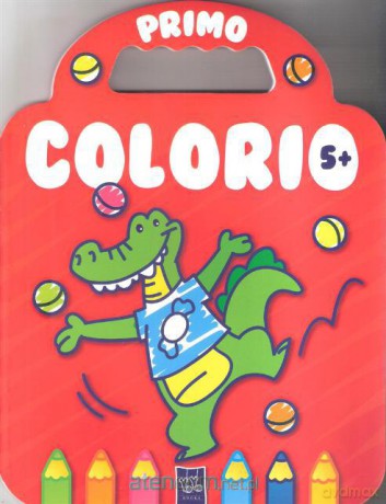 Primo Colorio 5+ czerwona [KSIĄŻKA]