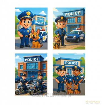 Torebka prezentowa M Policja