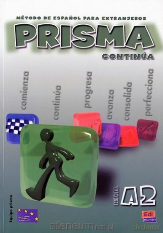 Prisma nivel A2 alumno EDI-NUMEN [KSIĄŻKA]+[CD]