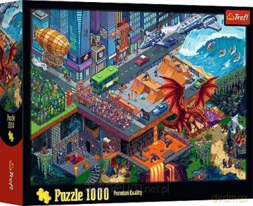 TREFL 1000 el. Miasto Pixel [PUZZLE]