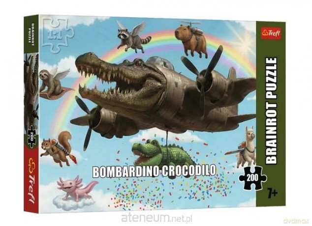 TREFL 200 el. BrainRots Bombardino Crocodilo [PUZZLE]