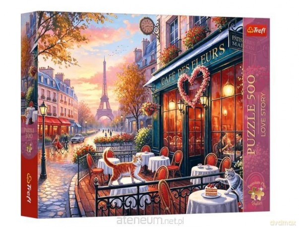 TREFL 500 el. Love Story: Miłość w Paryżu [PUZZLE]