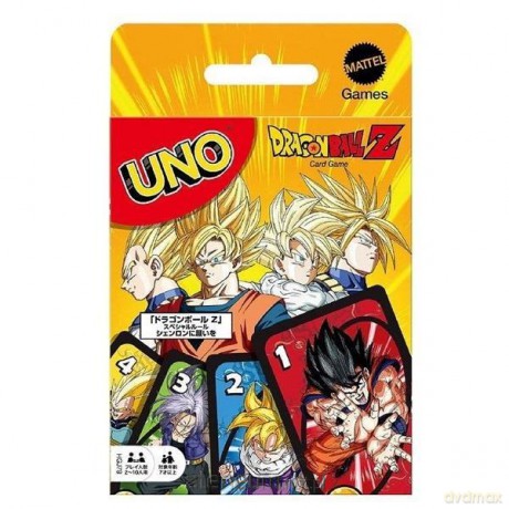 Uno Dragon Ball Z Gra karciana dla dzieci [KARTY]