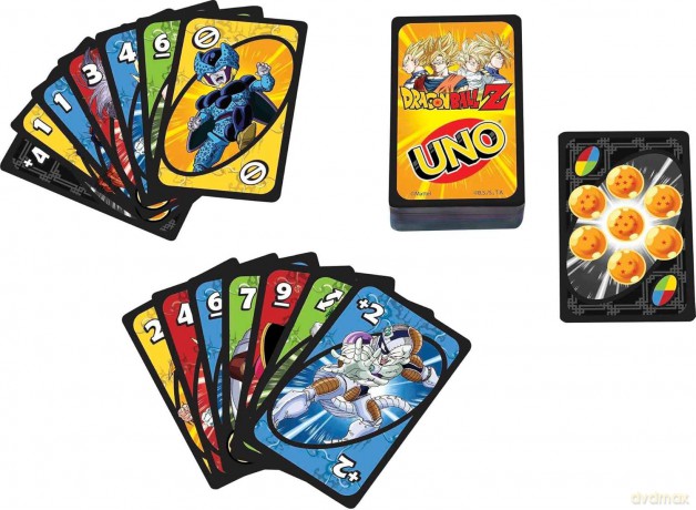 Uno Dragon Ball Z Gra karciana dla dzieci [KARTY]
