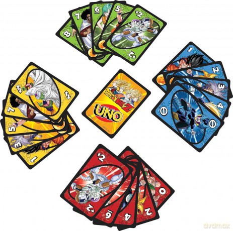 Uno Dragon Ball Z Gra karciana dla dzieci [KARTY]