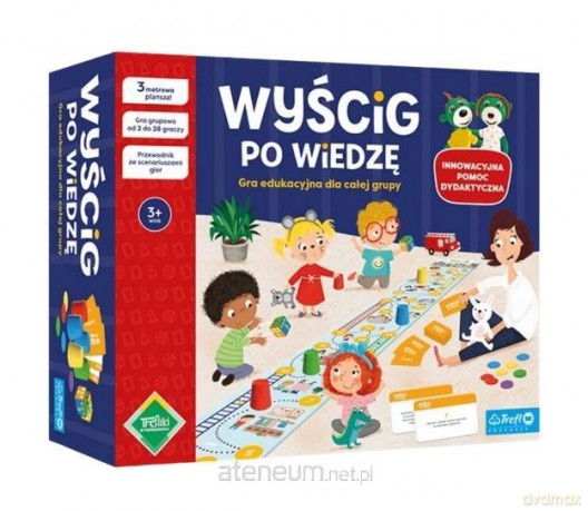 Wyścig po wiedzę. Gra edukacyjna dla całej grupy [GRA]