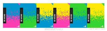 Zeszyt A4/96k linia Be More Fluo (10szt)
